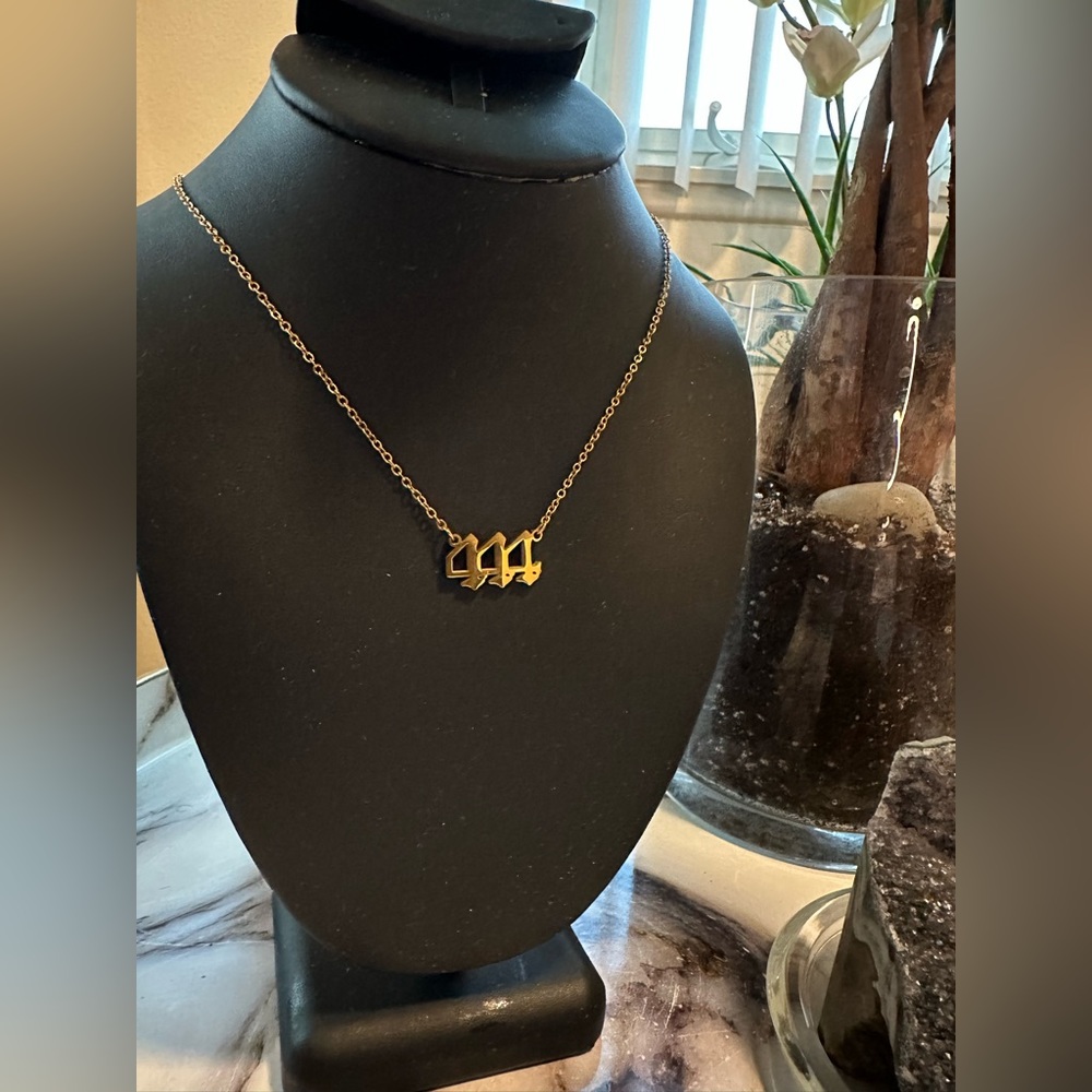 Angel Number Four Necklace